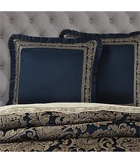 J. Queen New York Monte Carlo Pleated Framed Euro Sham