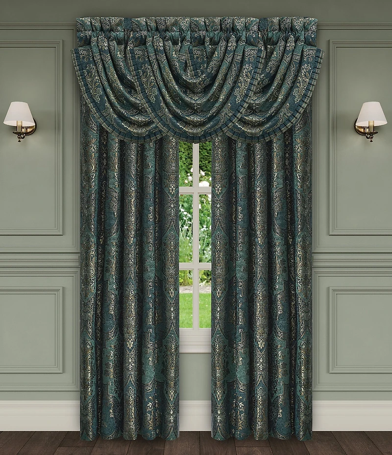 J. Queen New York Nancy Woven Damask Window Treatment