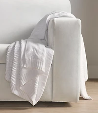 J. Queen New York Nautical Knit Cotton Throw Blanket