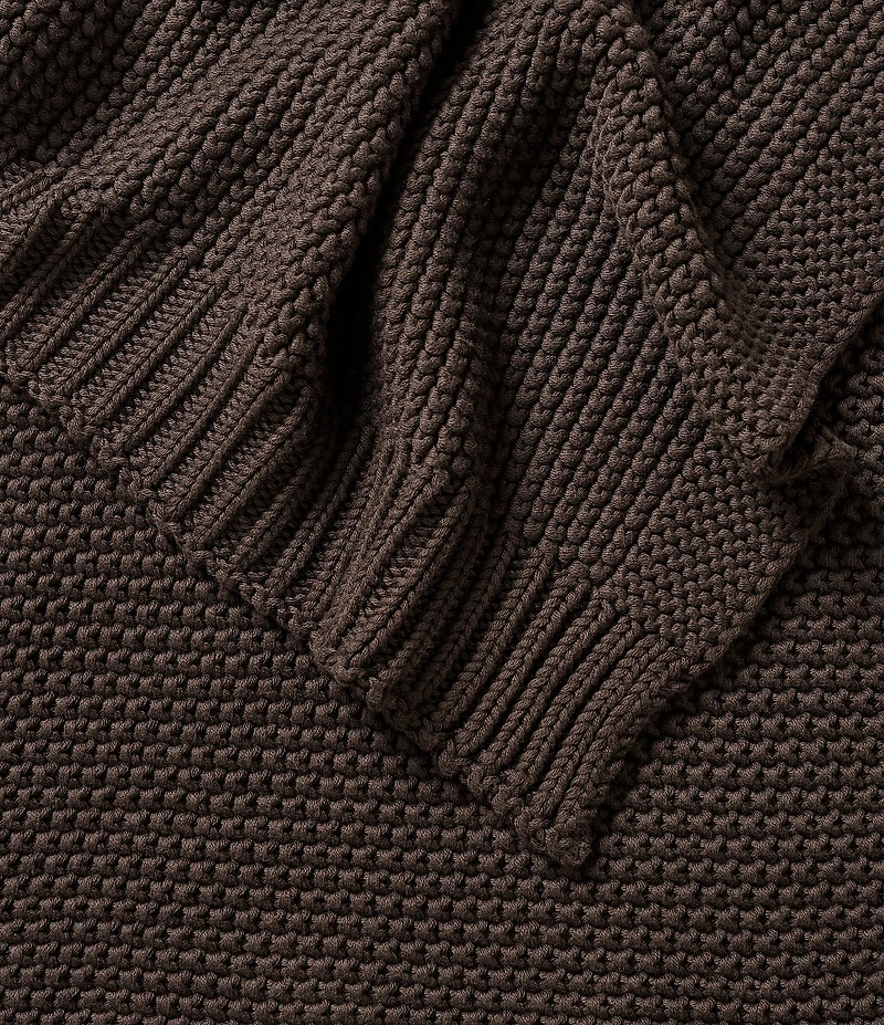 J. Queen New York Nautical Knit Cotton Throw Blanket