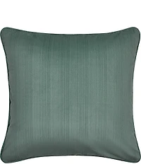 J. Queen New York Nico Embroidered Damask Decorative Reversible Square Pillow