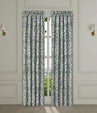 J. Queen New York Nico Traditional Woven Damask Window Treatment