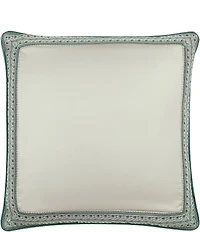 J. Queen New York Nico Woven Border Framed Reversible Euro Sham