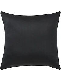 J. Queen New York Parallel Abstract Wave Embroidered Pattern Decorative Square Pillow