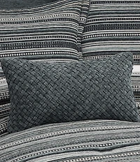 J. Queen New York Parallel Braided Textured Boudoir Decorative Throw Pillow