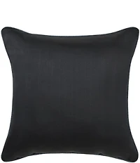 J. Queen New York Parallel Stripe Patterned Decorative Reversible Square Pillow