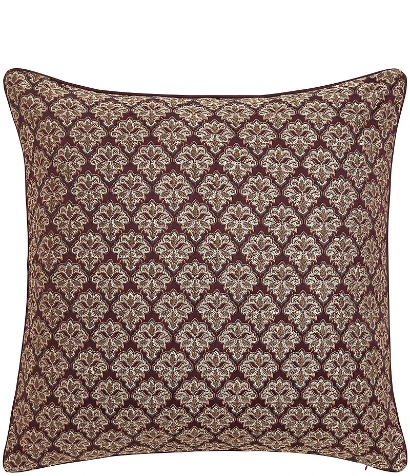 J. Queen New York Phyllis Framed and Mitered Woven Reversible Euro Sham