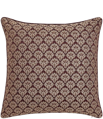 J. Queen New York Phyllis Framed and Mitered Woven Reversible Euro Sham