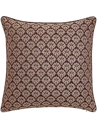 J. Queen New York Phyllis Framed and Mitered Woven Reversible Euro Sham