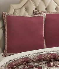 J. Queen New York Phyllis Framed and Mitered Woven Reversible Euro Sham