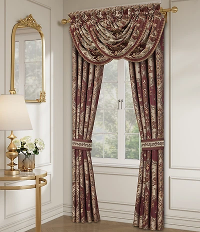 J. Queen New York Phyllis Woven Damask Window Treatment