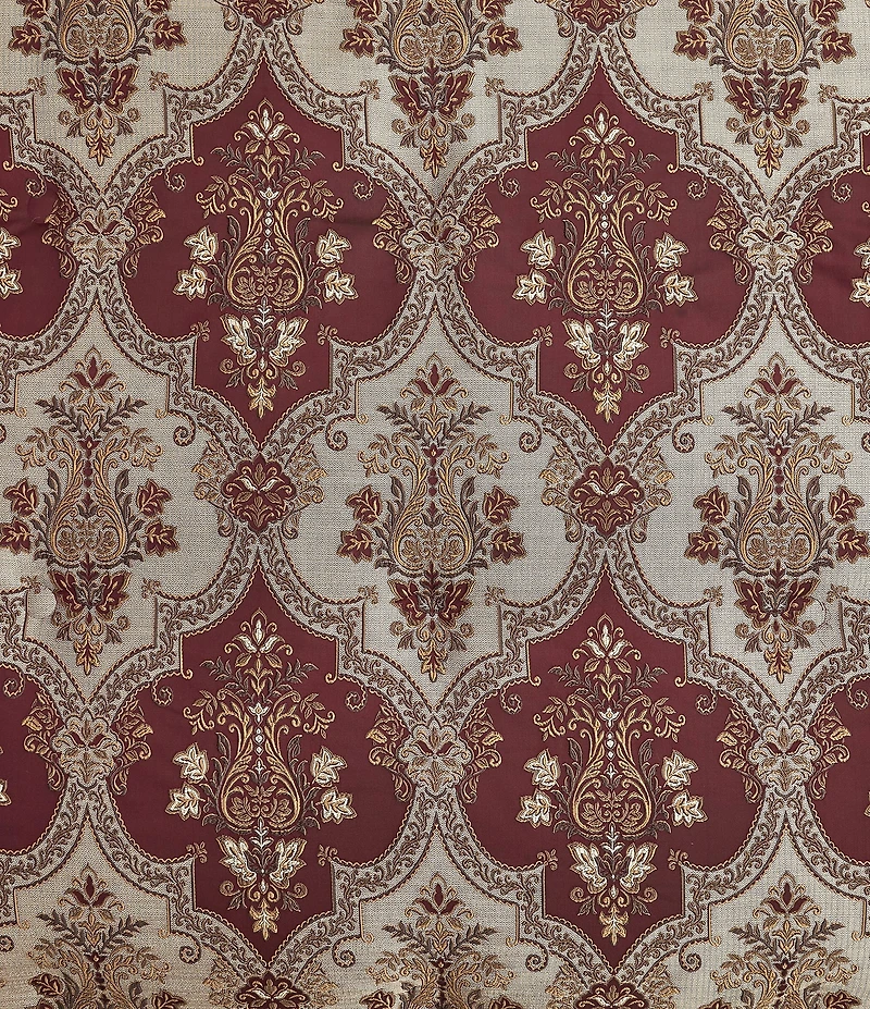 J. Queen New York Phyllis Woven Damask Window Treatment