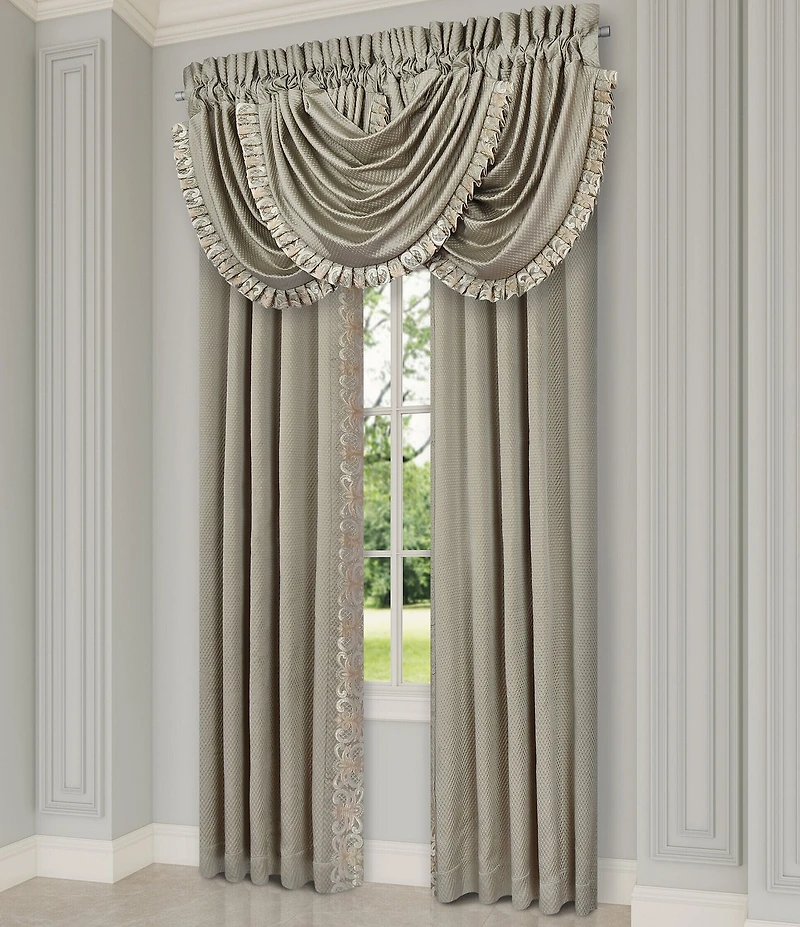 J. Queen New York Piazza Matelasse Textured Window Treatment