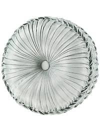 J. Queen New York Prestige Spa Button-Tufted Round Pillow