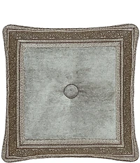 J. Queen New York Provence Button-Tufted Chenille Square Pillow