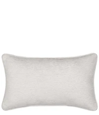 J. Queen New York Queensbury Embroidered Damask Boudoir Throw Pillow