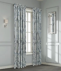J. Queen New York Queensbury Grand-Scale Woven Jacquard Medallion Design Window Treatment