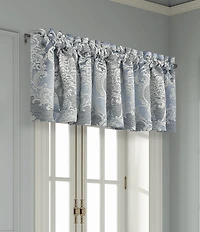 J. Queen New York Queensbury Grand-Scale Woven Jacquard Medallion Design Window Treatment