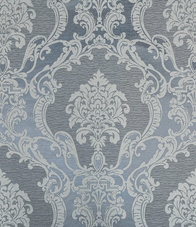 J. Queen New York Queensbury Grand-Scale Woven Jacquard Medallion Design Window Treatment