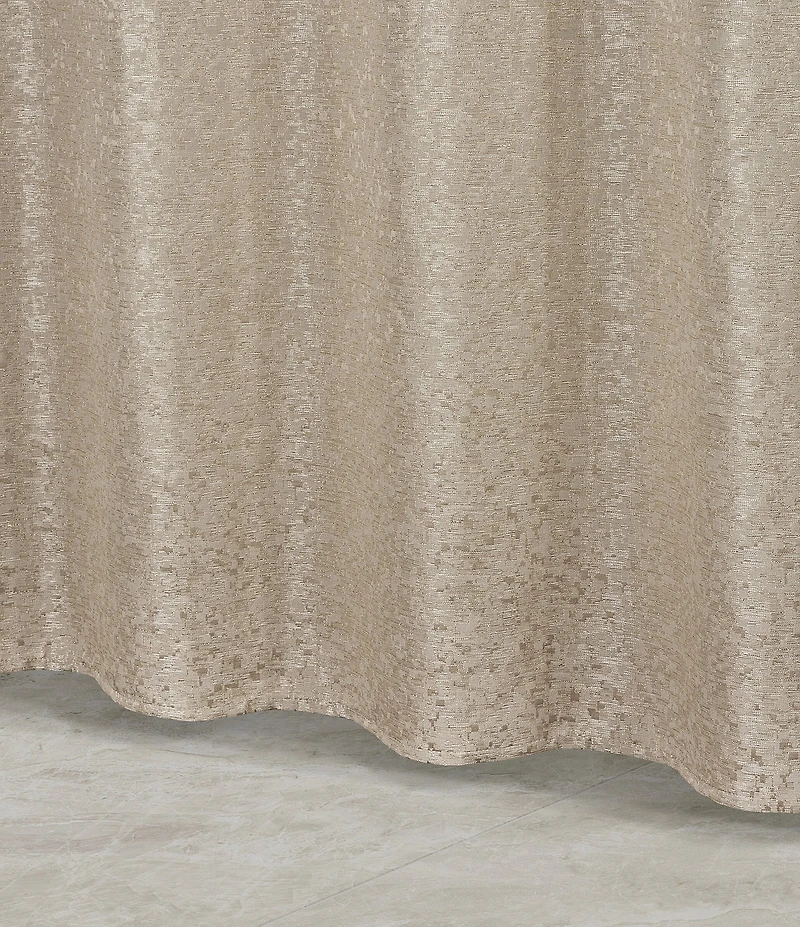 J. Queen New York Radiance Woven Jacquard Shower Curtain
