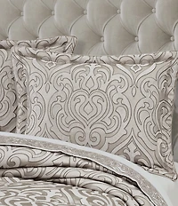 J. Queen New York Regina Elegant Damask Design Comforter Set