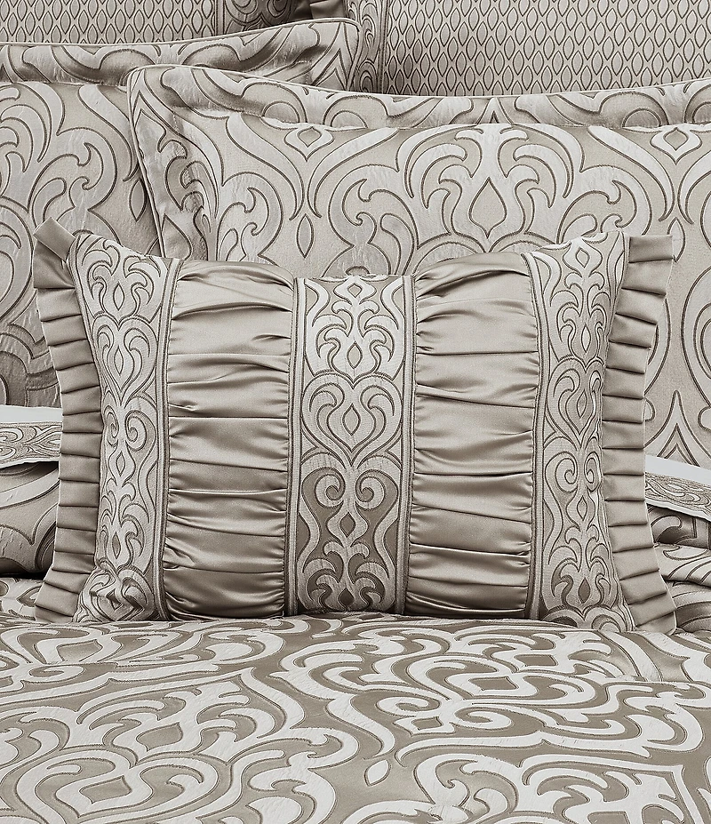 J. Queen New York Regina Reversible Boudoir Pillow