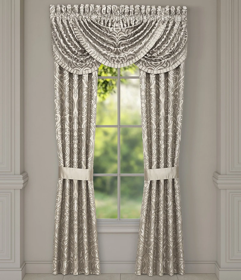 J. Queen New York Regina Damask Window Treatment