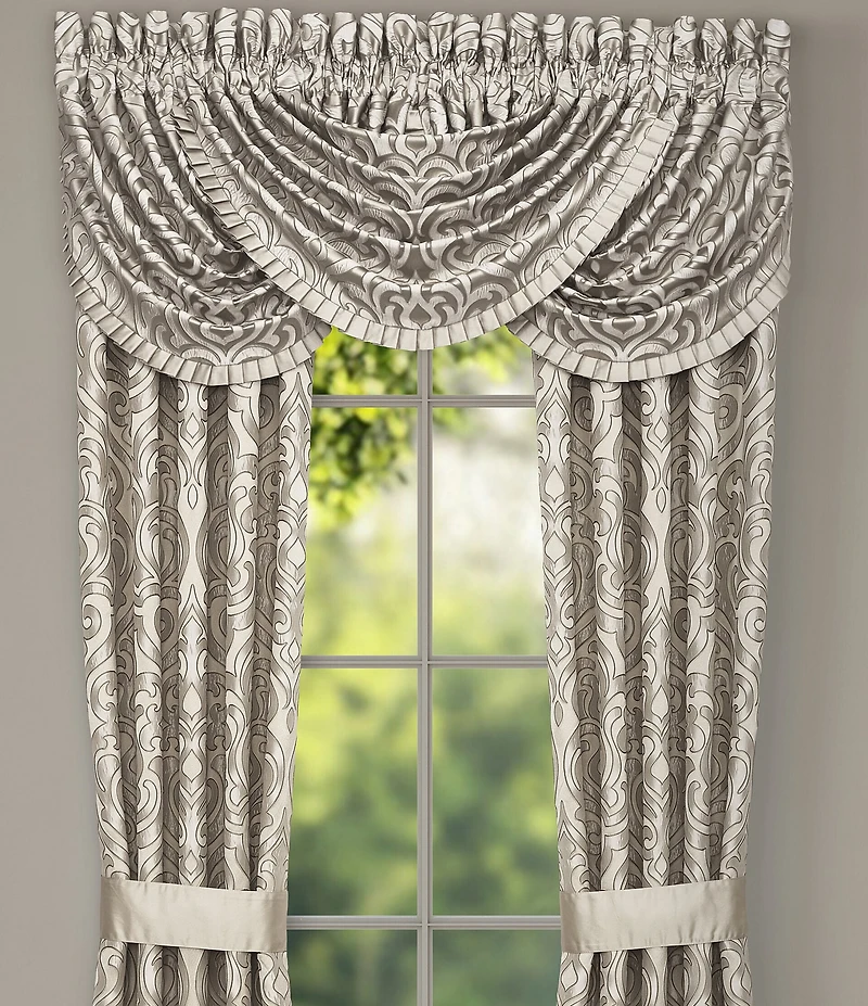 J. Queen New York Regina Damask Window Treatment
