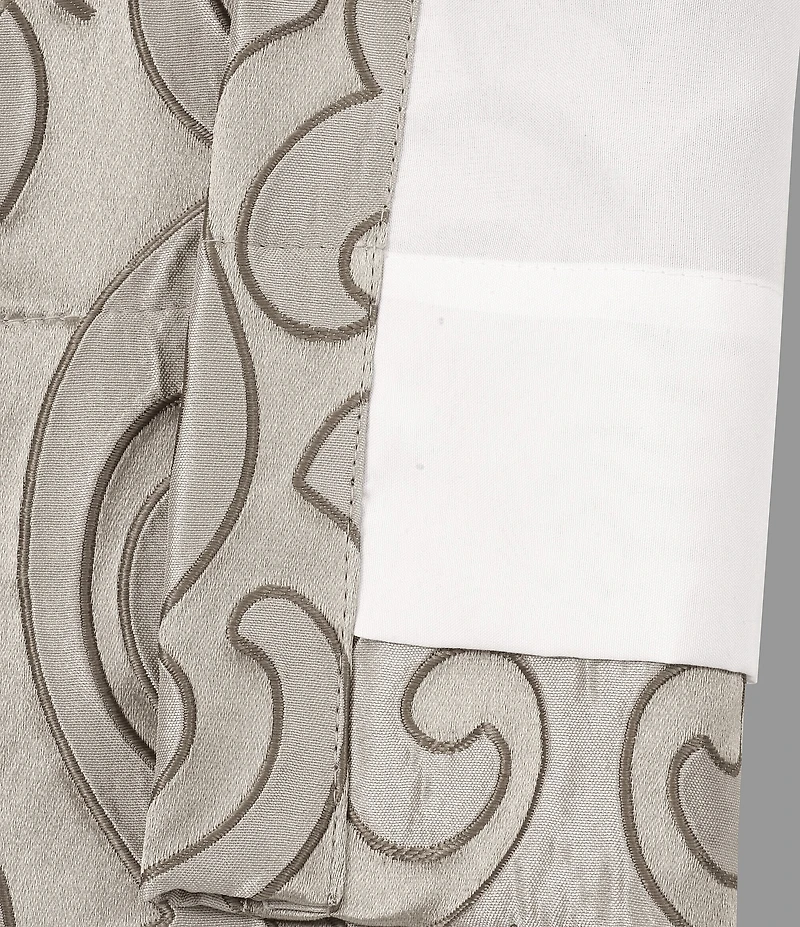J. Queen New York Regina Damask Window Treatment