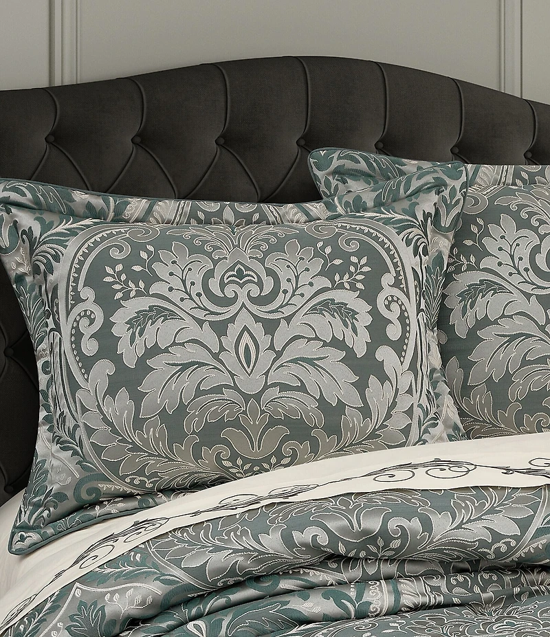 J. Queen New York Renata Jacquard Damask Comforter Set