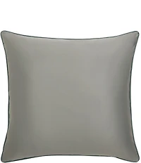 J. Queen New York Renata Woven Scroll Border Design Euro Sham