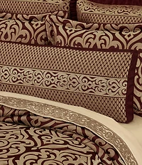 J. Queen New York Renzo Reversible Reading Bolster Oversized Pillow