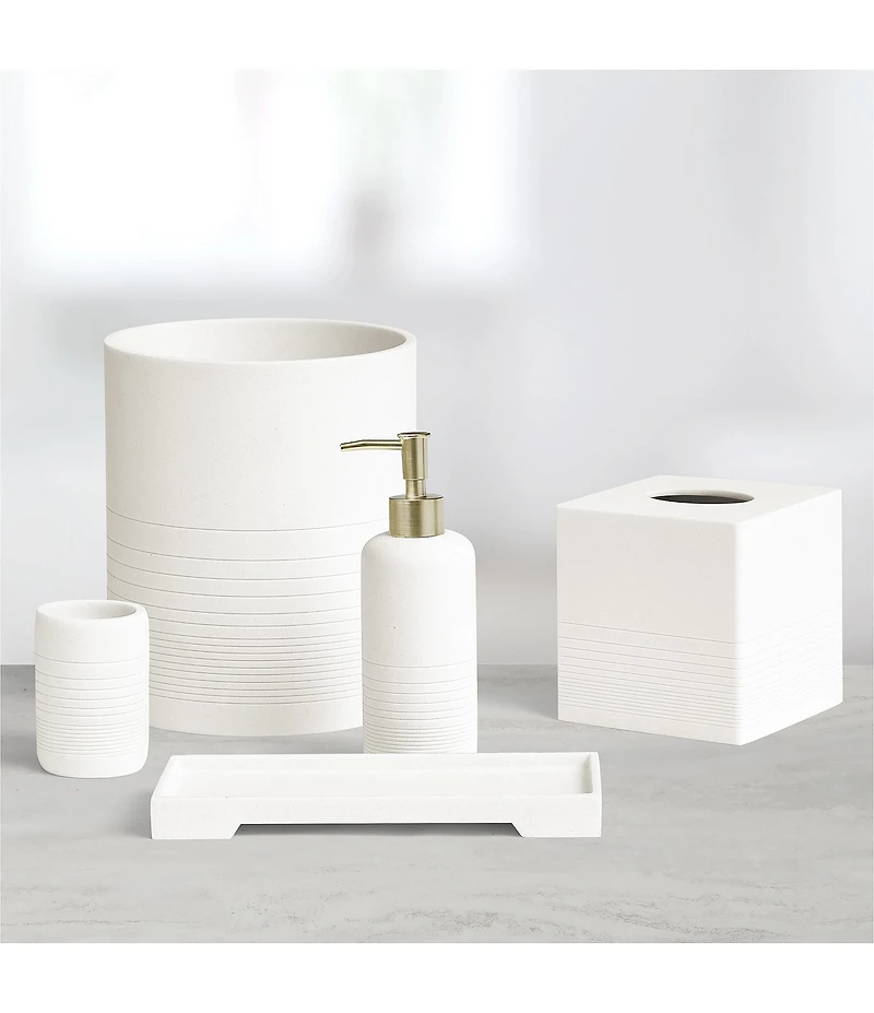 J. Queen New York Reverie Collection Matte Wastebasket