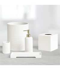 J. Queen New York Reverie Collection Matte Wastebasket