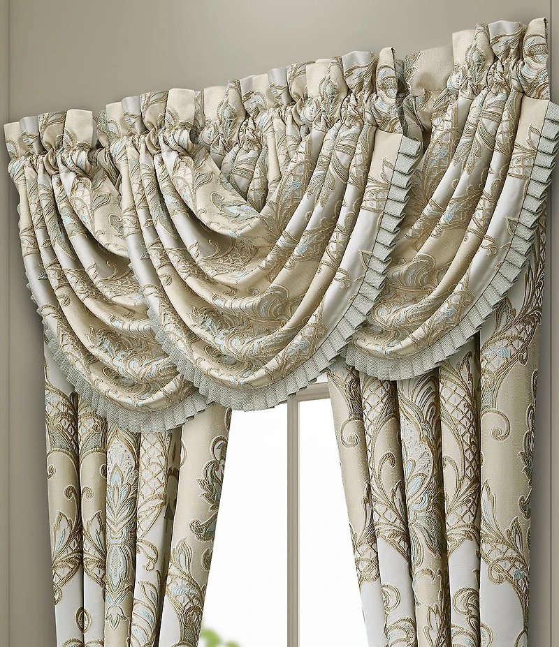 J. Queen New York Rita Woven Damask Window Treatment