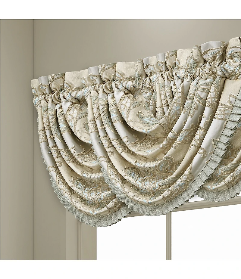 J. Queen New York Rita Woven Damask Window Treatment