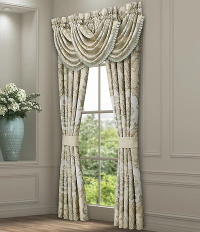 J. Queen New York Rita Woven Damask Window Treatment
