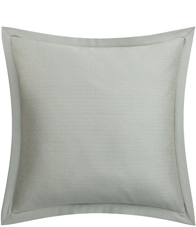J. Queen New York Rita Woven Herringbone Flanged Euro Sham
