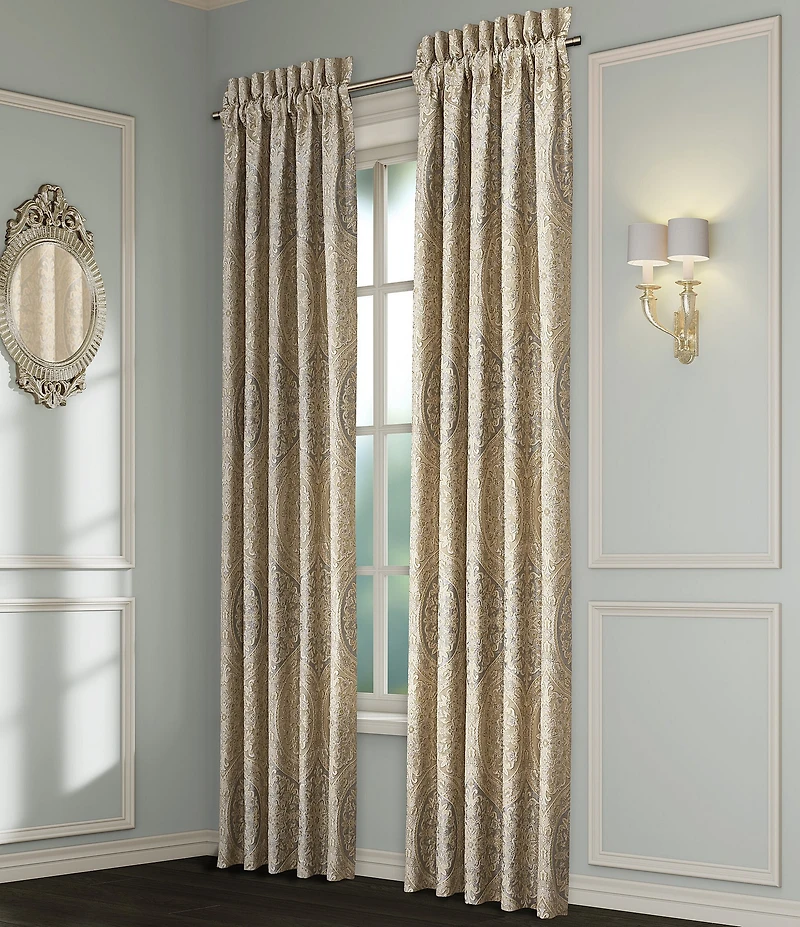J. Queen New York Romero Woven Jacquard Window Treatment