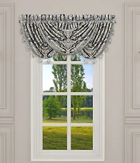 J. Queen New York San Marino Unique Weave Damask Window Treatment