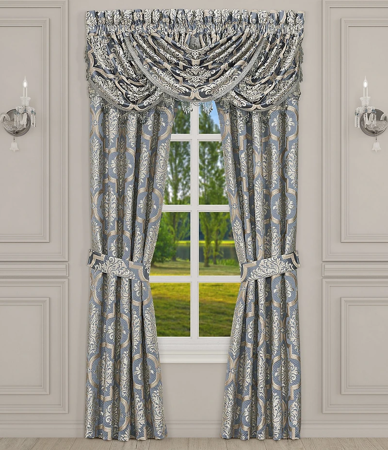 J. Queen New York San Marino Unique Weave Damask Window Treatment