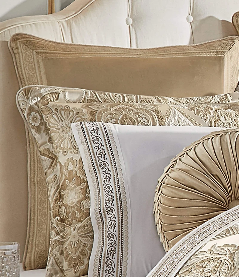 J. Queen New York Sandstone Velvet Euro Sham