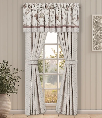 J. Queen New York Santa Rosa Linen Textured Window Treatment