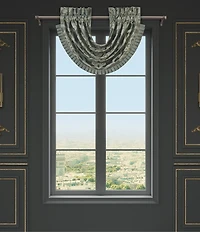 J. Queen New York Santino Damask Window Treatment