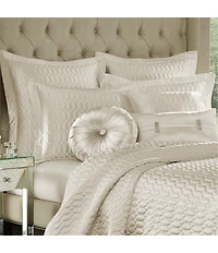 J. Queen New York Satinique Silky Quilted Euro Sham