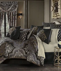 J. Queen New York Savoy Embroidered Damask Square Pillow
