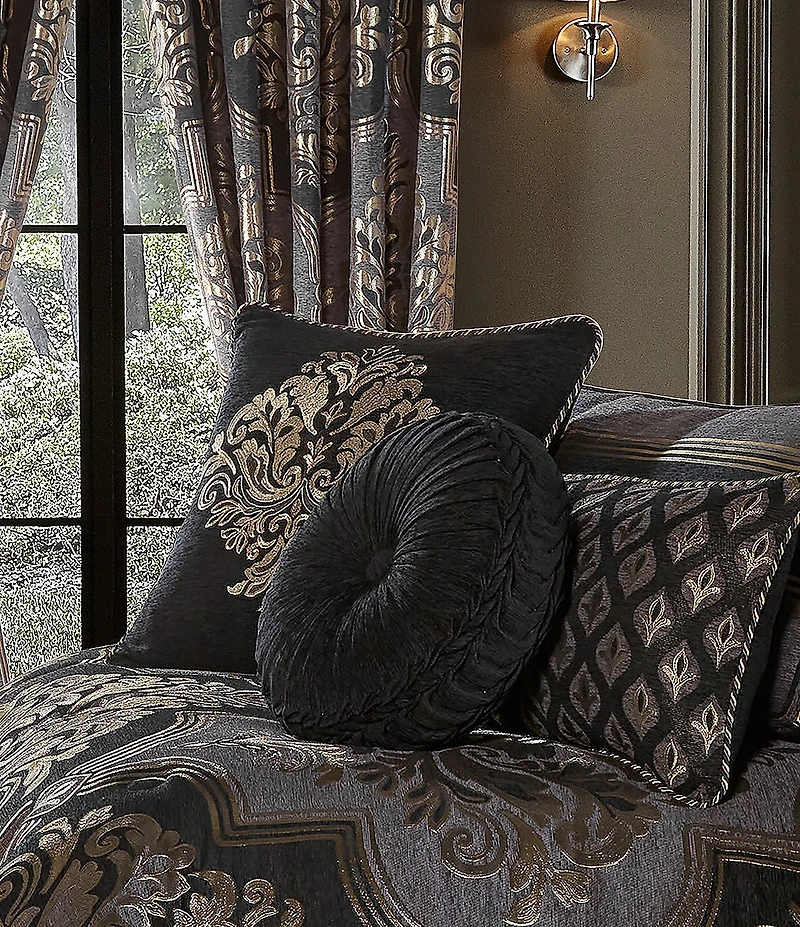 J. Queen New York Savoy Tufted Round Pillow