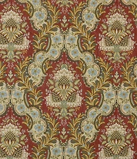 J. Queen New York Sayre Stria Textured Floral Print Window Treatment
