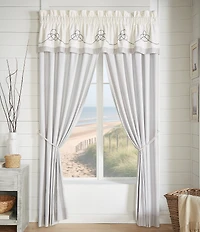 J. Queen New York Shore Striped Window Treatment