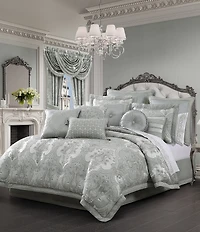 J. Queen New York Sondra Woven Damask Reversible Square Decorative Pillow